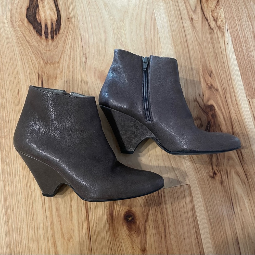 The Last Conspiracy Leather Booties